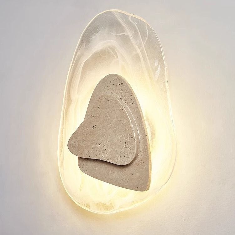 Бра настенный EVONEX LED, бежевый, прозрачный