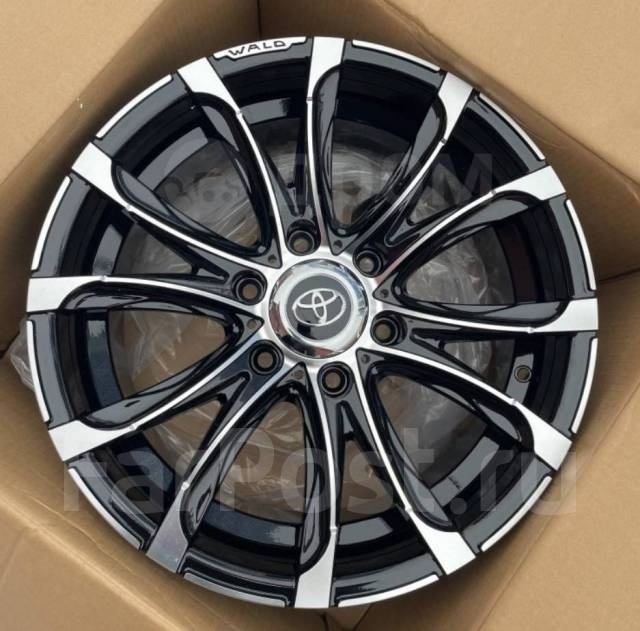 RNO 149 8.5x20/6x139.7 D106.1 ET25 4 диска черный, серебристый