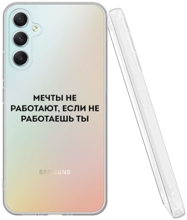 Чехол Mcover для Samsung Galaxy A34 рисунок