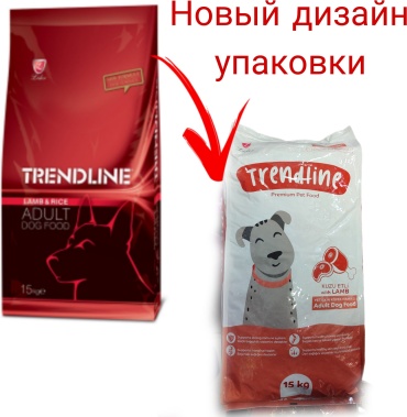 Lider Trendline Adult Lamb&Rice Ягненок с рисом для взрослых всех пород 15 кг