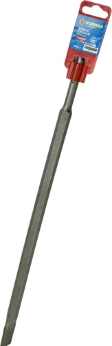 Nurmax зубило 0055-3 (SDS-plus, 14х400х400 мм) 1 шт