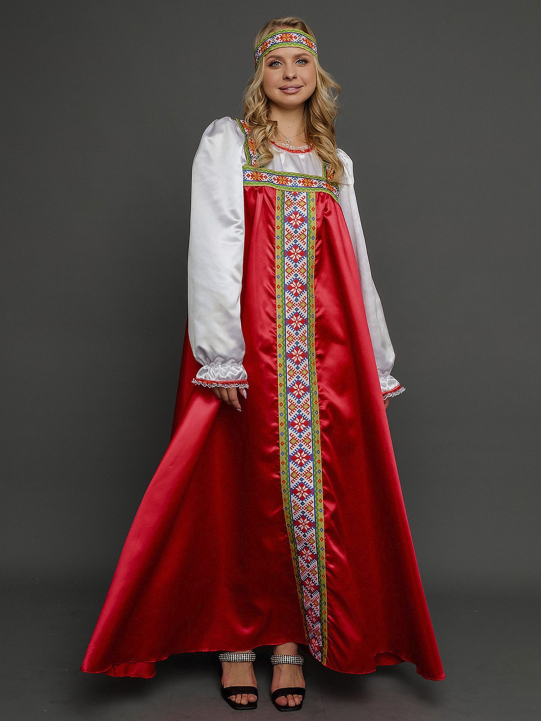 Костюм Batik Марья искусница красный