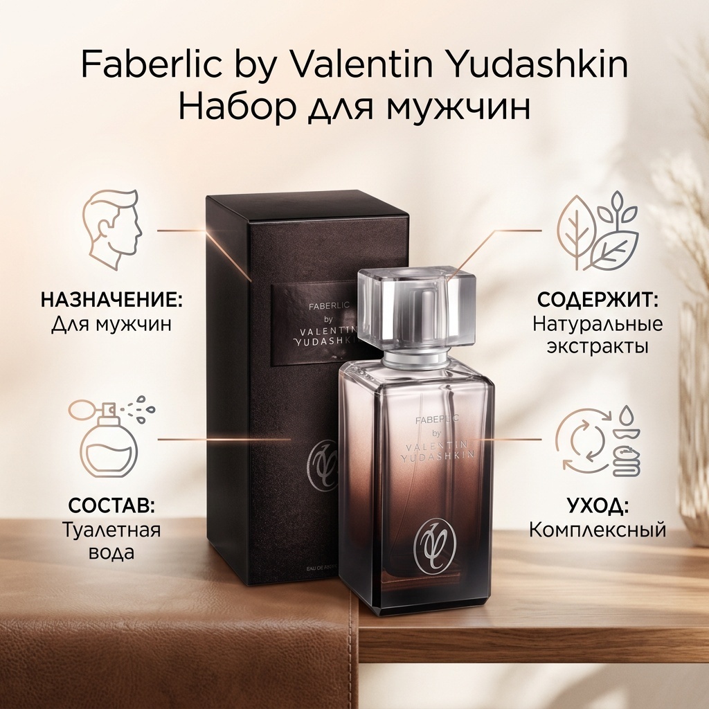 By Valentin Yudashkin Набор уходовой косметики для тела для мужчин набор для тела для мужчин