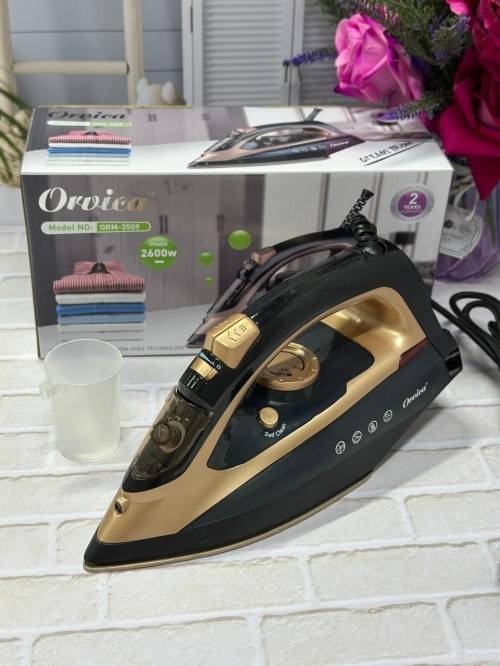 Утюг Orvica ORM-3509 черный, золотистый