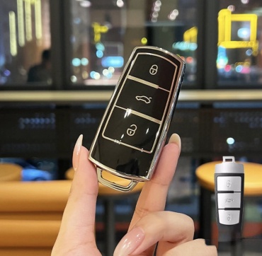 Volkswagen чехол Passat черный, серебристый