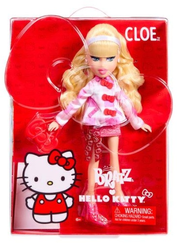 Кукла-модель Bratz Hello Kitty Doll - Cloe, кукла Братц Хлоя 27 см