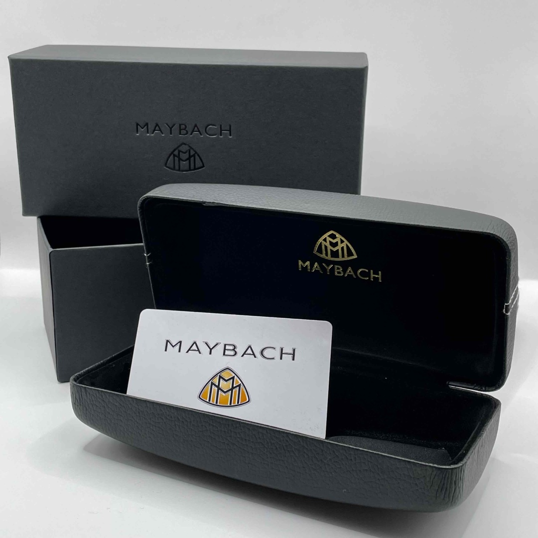Жесткий футляр Maybach пластик, искусственная кожа, 7 x 16.5 см черный