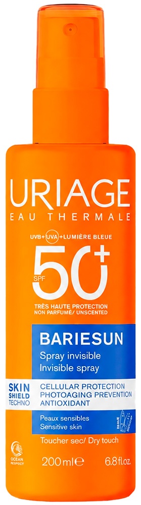 URIAGE Bariesun SPF50 спрей солнцезащитный для тела 200 мл