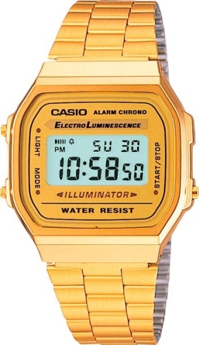 Кварцевые CASIO A168WG-9WDF пластик