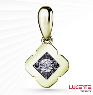 Подвеска Lucente Бриллианты Якутии PEN-LU-585-70192922 вес 0.795 г золото, бриллиант