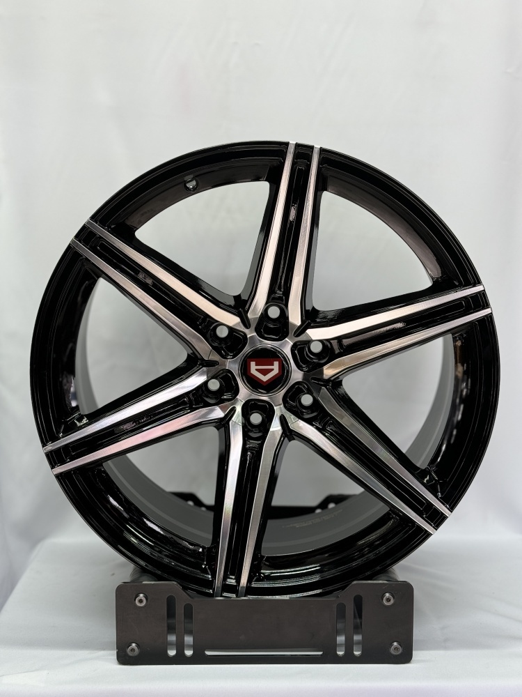 Top Grade 7355 9x20/6x139.7 D106.1 ET18 4 диска черный, серебристый