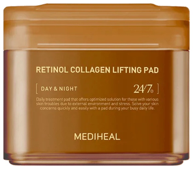 Патчи Mediheal микроигольные Retinol Collagen Lifting Pad для повышения упругости 100 шт