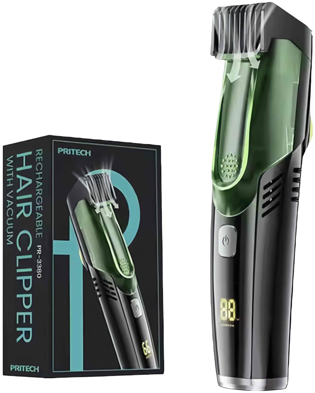 Pritech машинка для стрижки PR-3380 черный