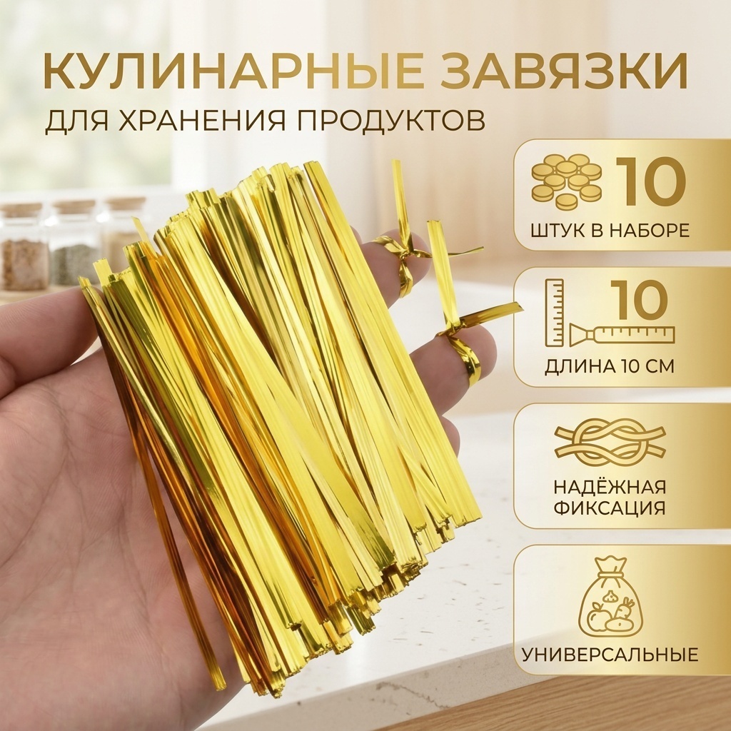 Кулинарные завязки 302189395 для хранения продуктов