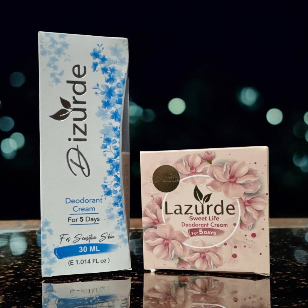 Lazurde Крем от пота Lazurde&Dizurde крем для тела 2 шт