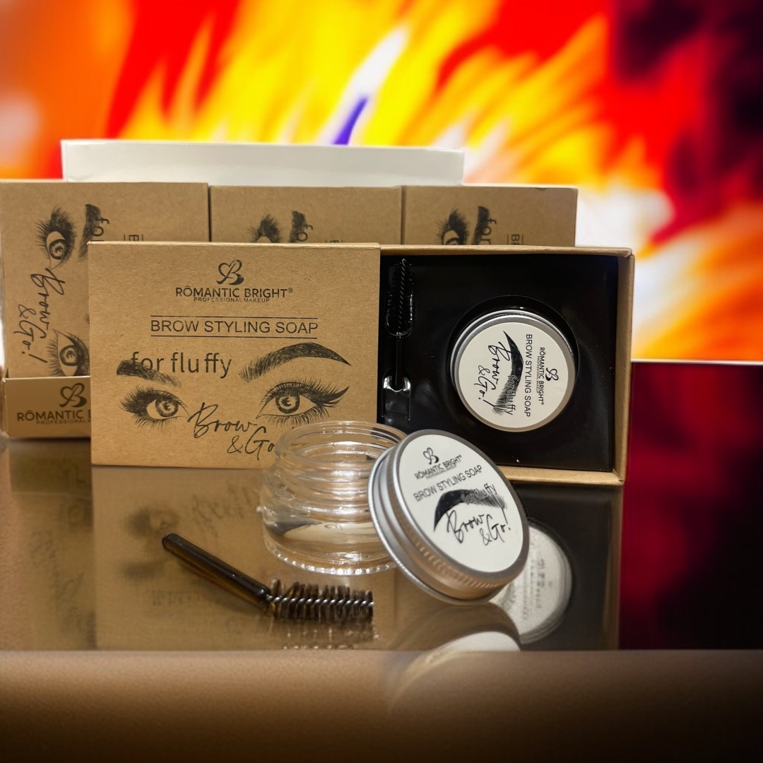 Romantic Bright мыло Brow For Fly прозрачный