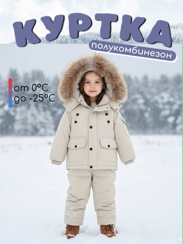 Комплект с комбинезоном Azurra белый