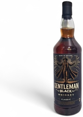 Виски Gentleman Black купажированный 38% 1 л