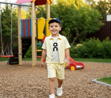 Комплект светло-желтый