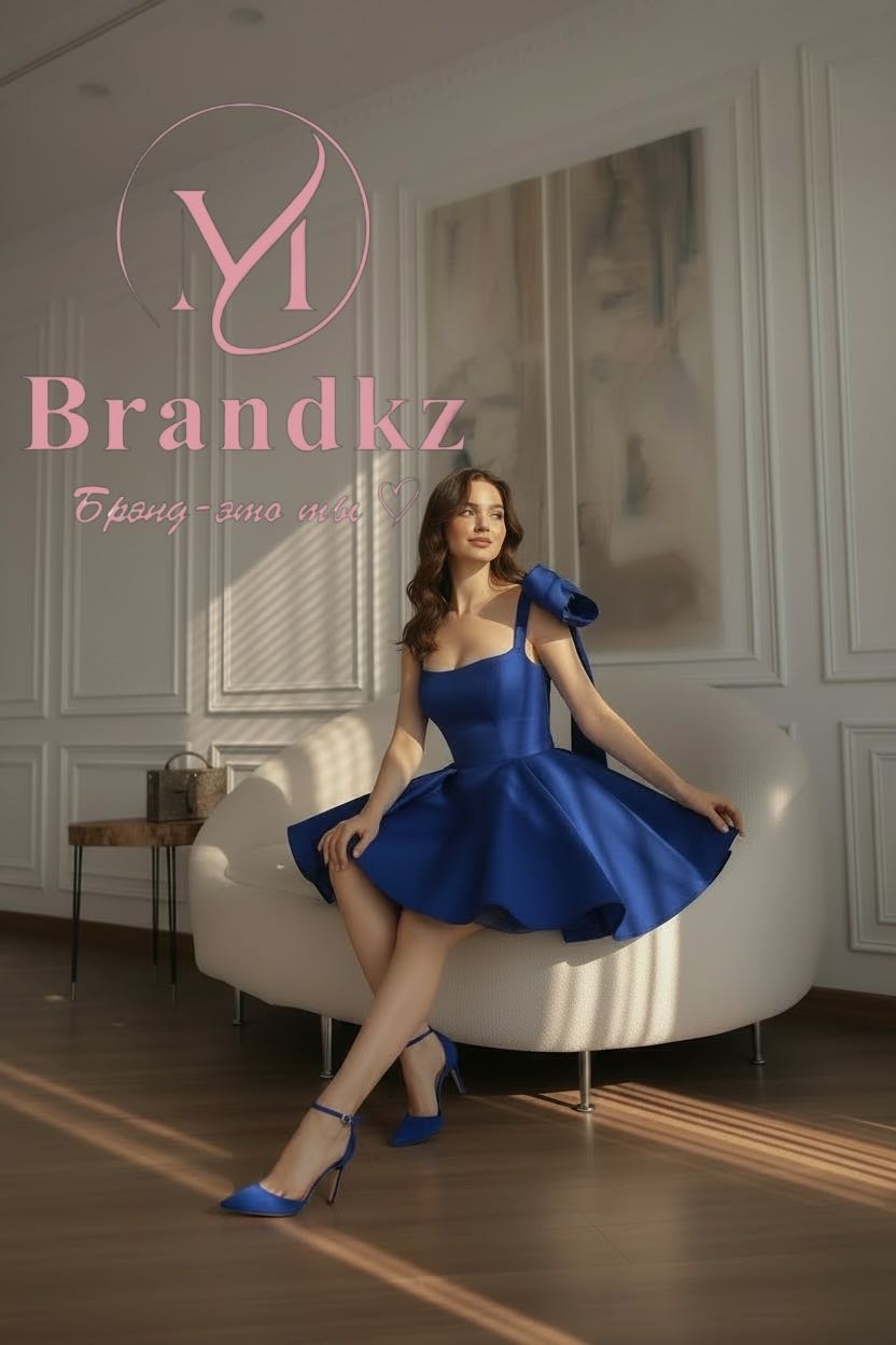 Вечернее платье Brandkz синий