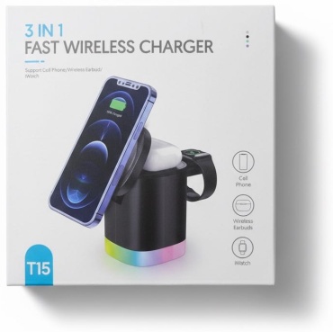 T15 USB Type-C 15 Вт черный