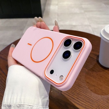 Чехол LUXBEL для Apple iPhone 17 Pro Max розовый