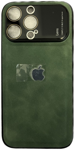 Чехол Auto Focus для Apple iPhone 14 Pro зеленый