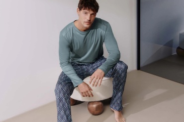 Пижама Zimmerli синий, бирюзовый