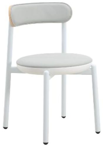 Стул ROF DC-S233B(KD), 77x47x49 см, серый 1 шт.