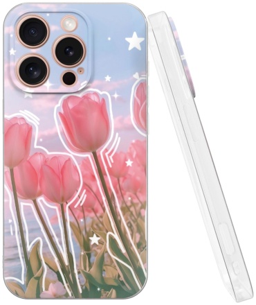 Чехол Mcover для Apple iPhone 16 Pro рисунок