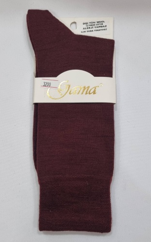 Носки Gama 1 пара бордовый 42-44