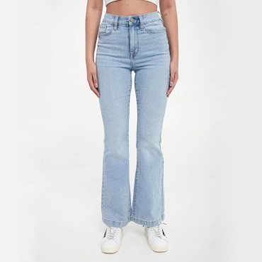 Джинсы клеш DKNY голубой