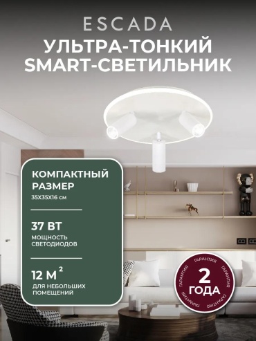 Люстра подвесная LUCCI LED, кол-во ламп: 1 шт