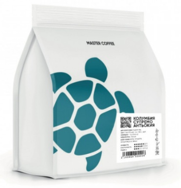 Кофе Master Coffee Колумбия Супремо Антьокия зерновой 250 г