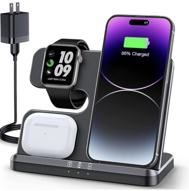 Jargon 3в1 Lightning, USB Type-C 18 Вт черный