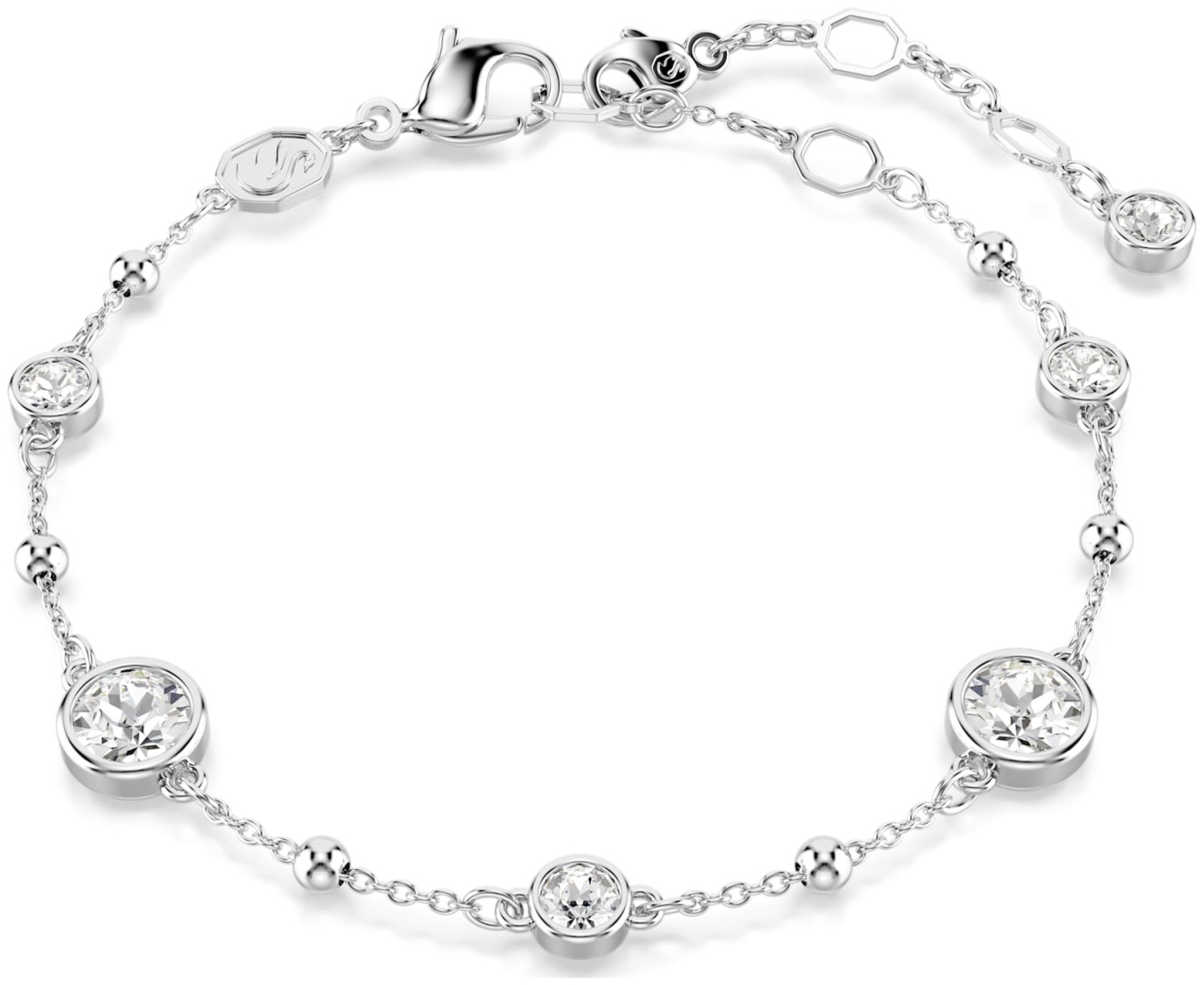 Swarovski длина 17 см ювелирный сплав, кристаллы Swarovski