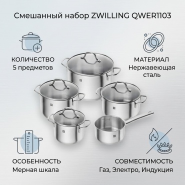 Смешанный набор ZWILLING 5 в 1