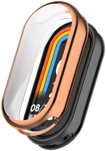 Чехол BOGEMA для Xiaomi Smart Band 8,9,10 бронзовый