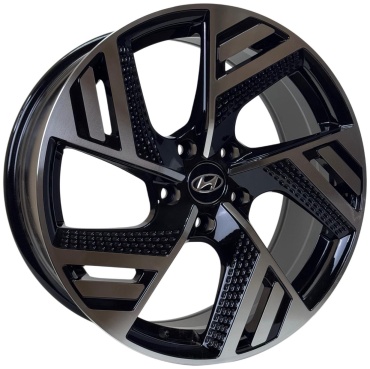 Wheels 1127DD 8x18/5x114.3 D67.1 ET42 4 диска черный, хром