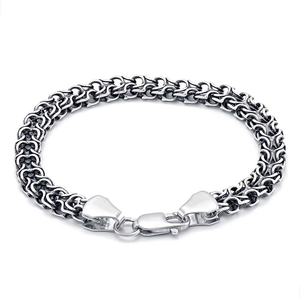 Lucente Silver BRA-LU-925-4632111-21 длина 21 см, вес 12.86 г серебро, плетение рамзес