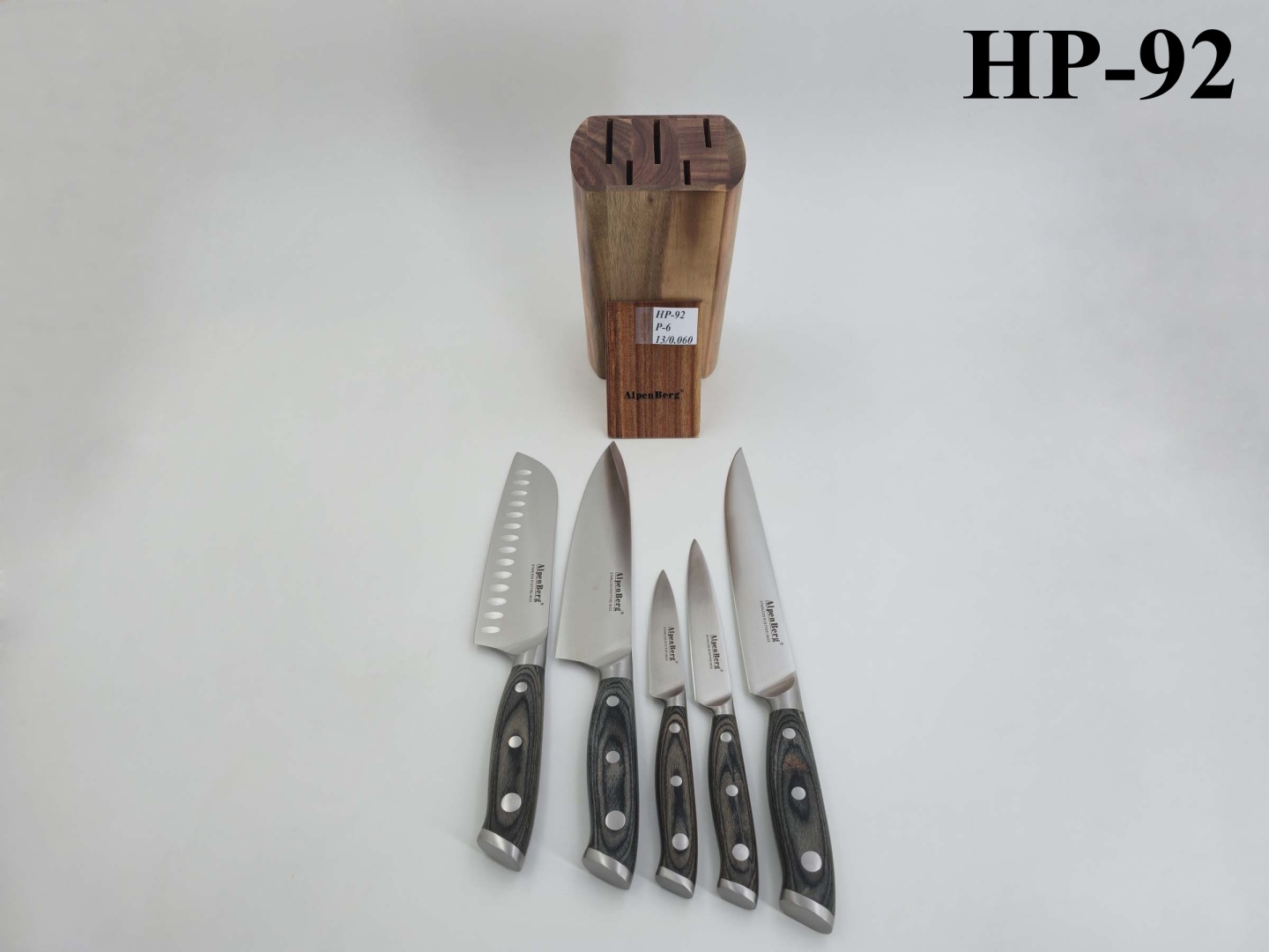 Набор ножей AlpenBerg HP-92, лезвие: нержавеющая сталь 5 шт