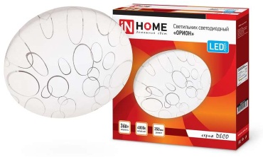 Светильник потолочный IN HOME LED белый