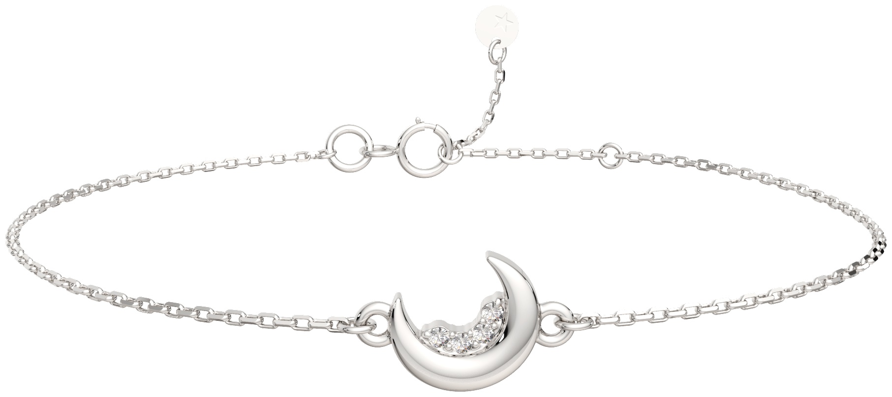 Lucente Silver ZO-06401103.ZZ_18 длина 18 см, вес 1.38 г серебро, плетение фантазийное