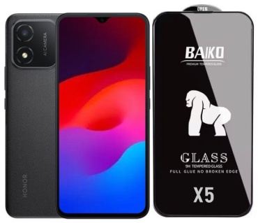Стекло BAIKO для Honor X5 черный