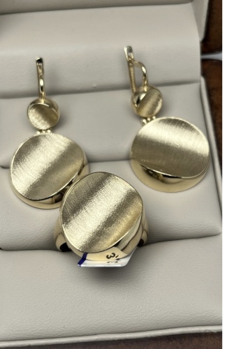 Zeregold1 jewelry 059 вес 11.6 г золото, без вставок