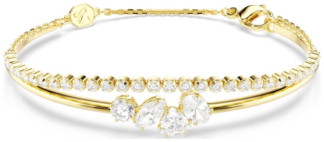 Swarovski длина 17 см бижутерный сплав, кристаллы Swarovski