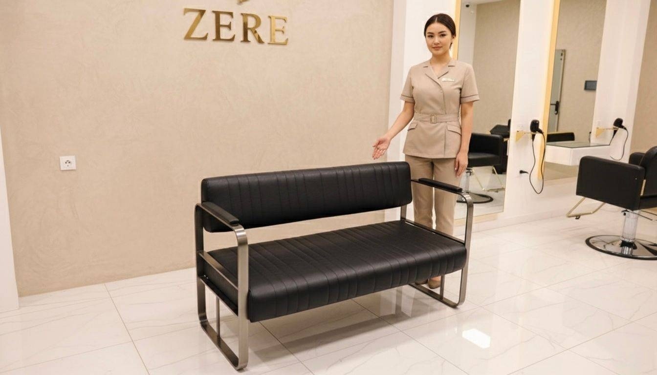 Zere кресло черный 130х38 см
