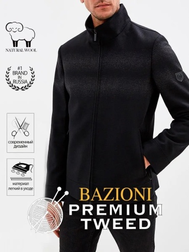 Пальто BAZIONI черный