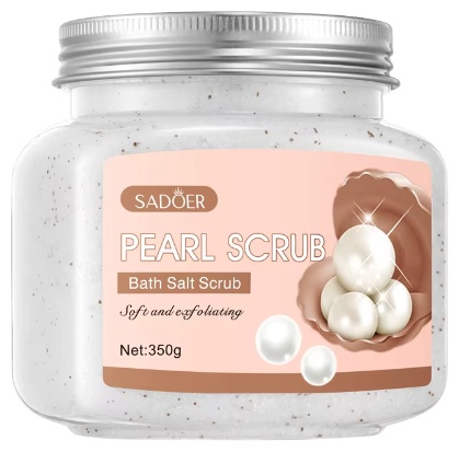 SADOER скраб Pearl Exfoliating Cleansing Scrub для рук, для ног, для тела 350 г