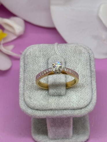 SAR JEWELRY Gahav_V_8_004_7348_18 размер 18 вес 2.81 г золото, бриллиант